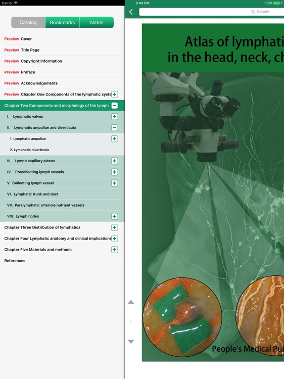 Atlas of lymphatics