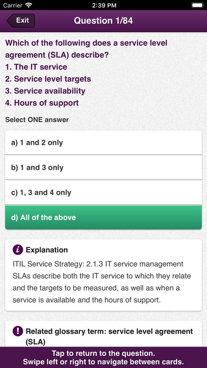 Official ITIL Exam App - India