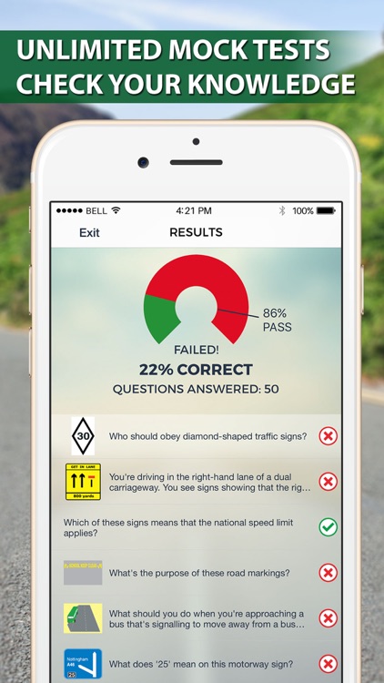Motorcycle Theory Test UK Lite screenshot-4