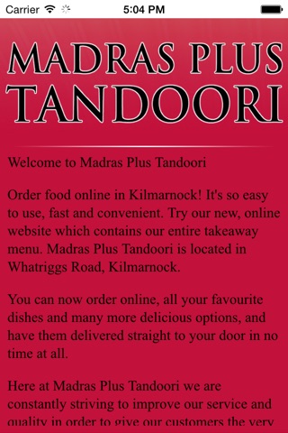 Madras Plus Tandoori screenshot 2