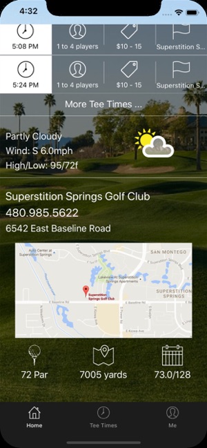 Superstition Springs Tee Times(圖2)-速報App