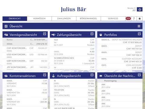 Julius Baer Mobile screenshot 2