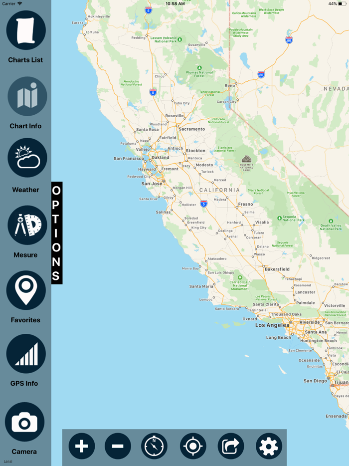California Marine Charts RNC
