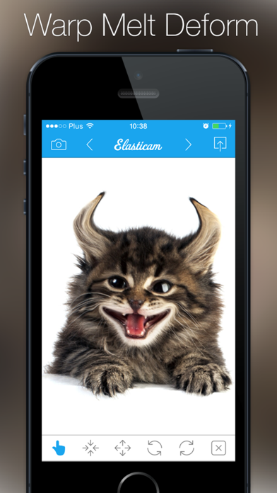 Elasticam - Warp Melt Deform Photos Screenshot 1