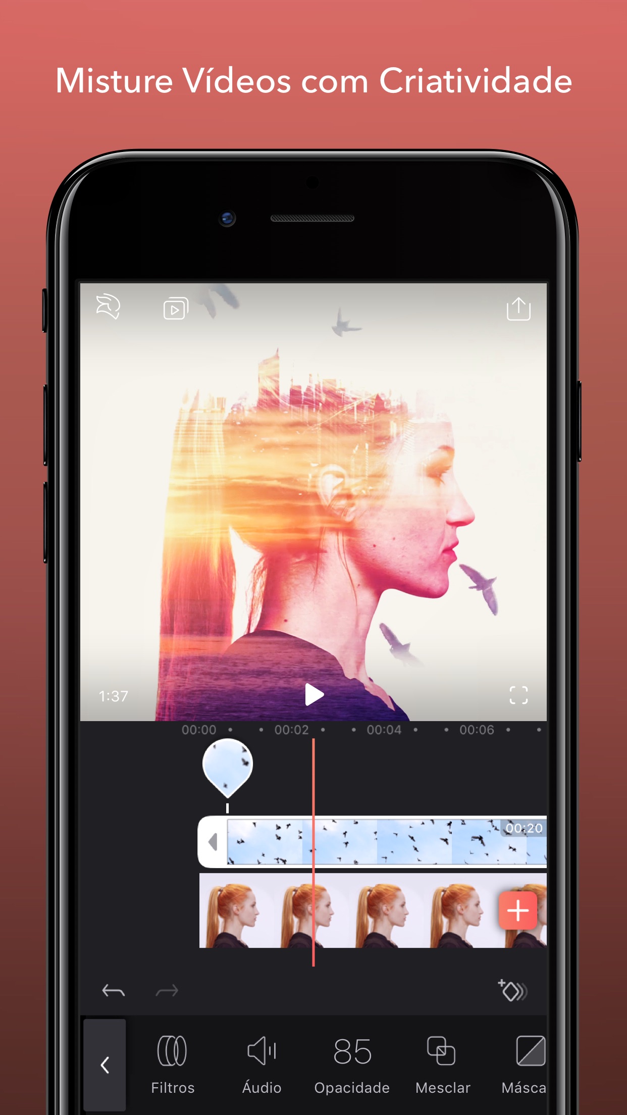 Screenshot do app Enlight Videoleap