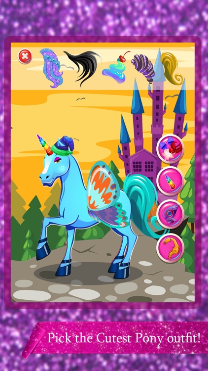 Princess Sparkle:Land Of Magic Pony Dressup Game