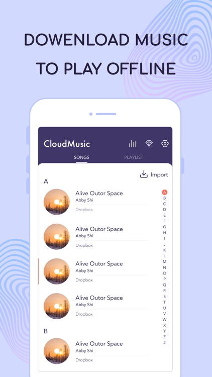 CloudMusic: Play Music Offline screenshot-3