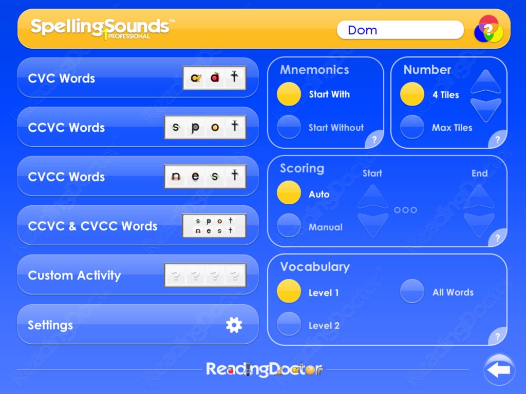 Spelling Sounds 1 : Writing Words with Phonics screenshot 3