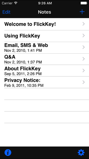 FlickKey Keyboard Notes(圖3)-速報App