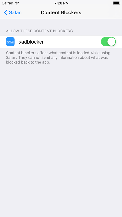 xadblocker screenshot 3