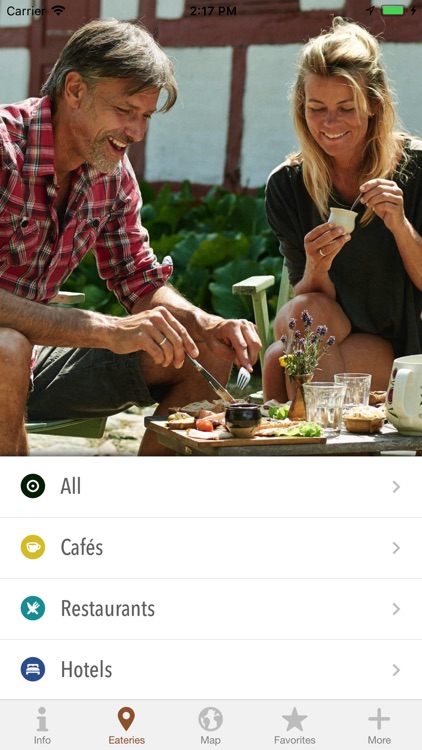 Organic eateries in Denmark