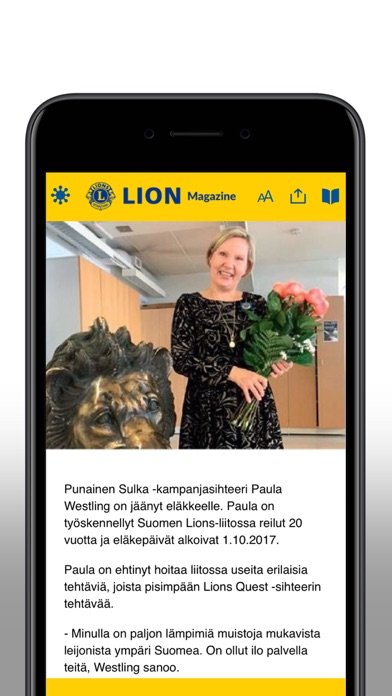 LION Magazine Suomi screenshot 3