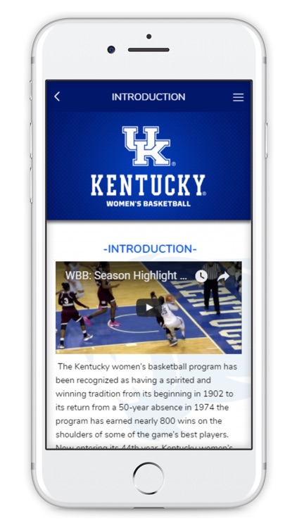Kentucky WBB Official app