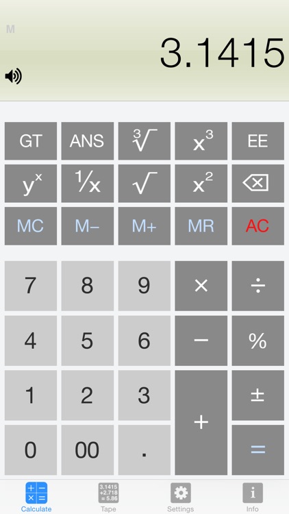 Calculator Silver Lite screenshot-0