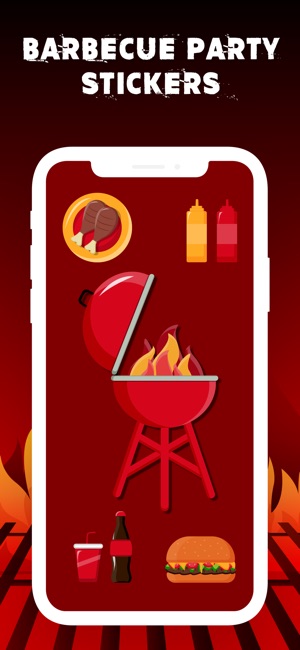 Barbecue Party Stickers(圖2)-速報App