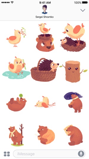 In The Woods - Animated Stickers(圖2)-速報App