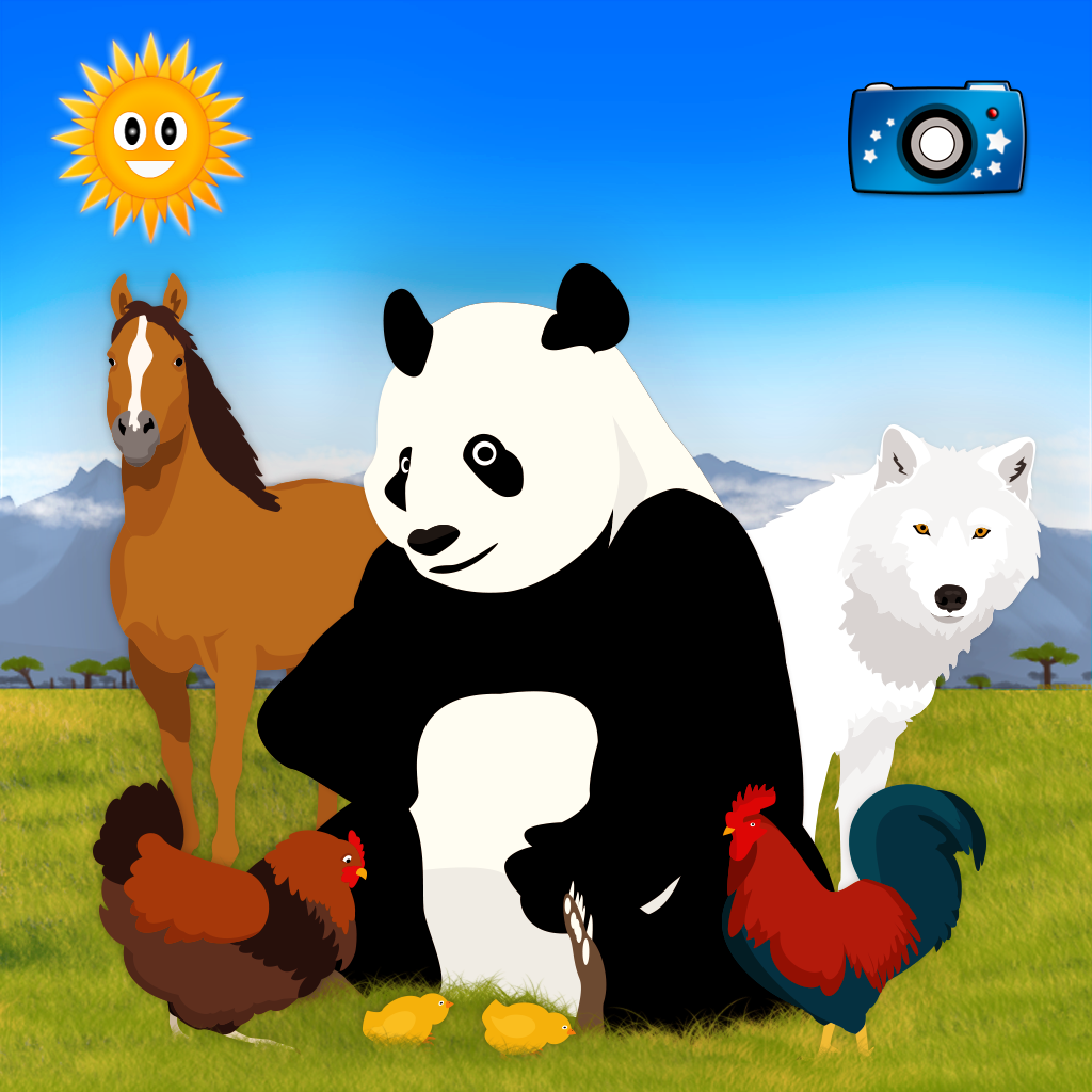 Find Them All: Animal Finder App Icon