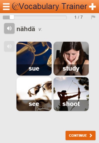 Learn Finnish Words screenshot 3