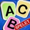 ABC-spelet är ett spel för barn som håller på att lära sig att läsa