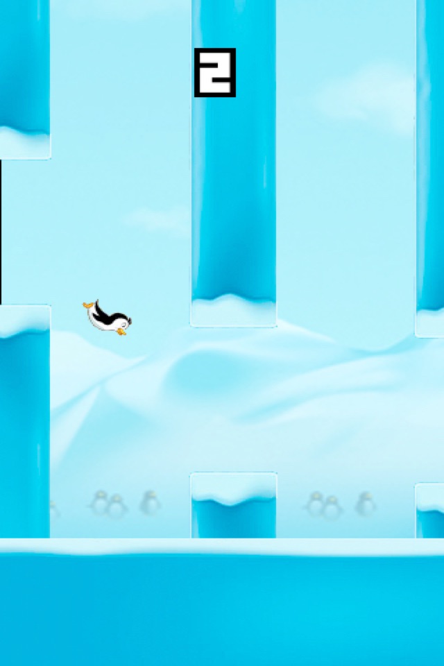 Flying Penguin - FlapYourWings screenshot 3