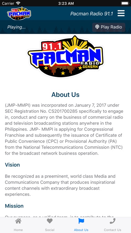 Pacman Radio 91.1 screenshot-3