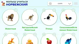 Game screenshot Ребенок Учиться - Норвежские apk