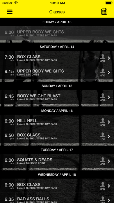 Legion Fitness Living screenshot 3