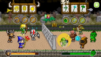 Mini Fighters : Quest & battle screenshot 2