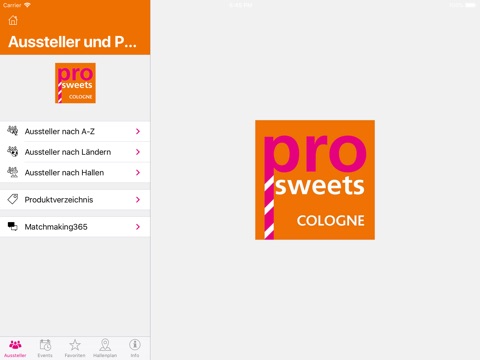 ProSweets Cologne screenshot 2
