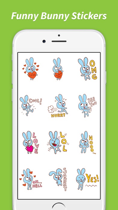 Bunny Love Stickers screenshot 3