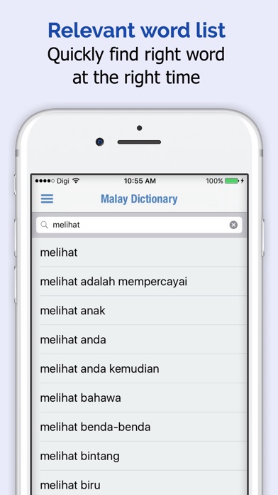 Malay Dictionary + iPhone Malay Dictionary + iPhone