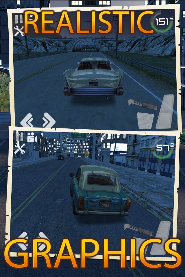 Classic Car Driving Simulator screenshot 4