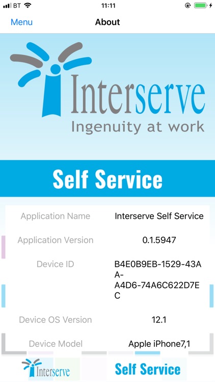 Interserve Self Service