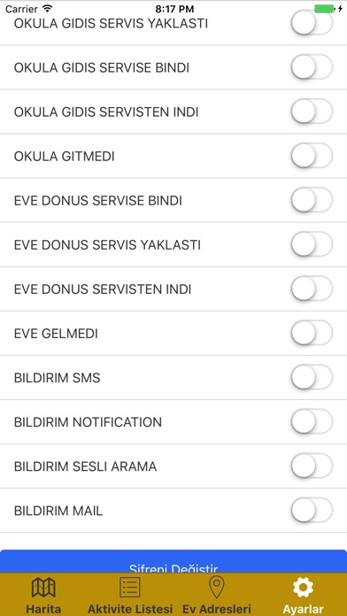 Crealog Servis Takip Sistemi screenshot 2