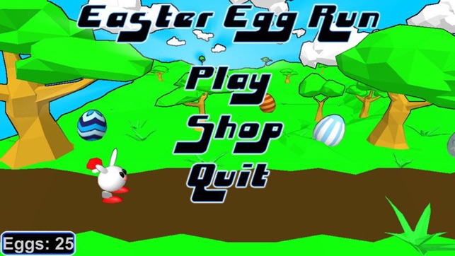 Easter Egg Run Game