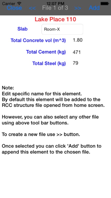 Analysis of RCC Structure screenshot-4
