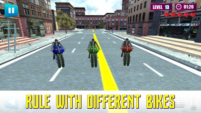 Futuristic Bike Racing Real 3D Parking S