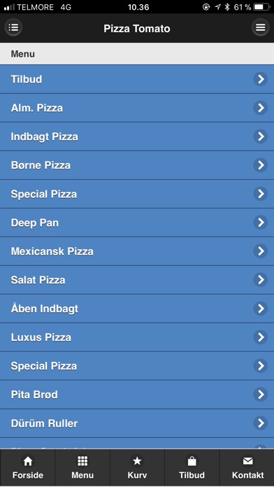 Pizza Tomato - Odense screenshot 2