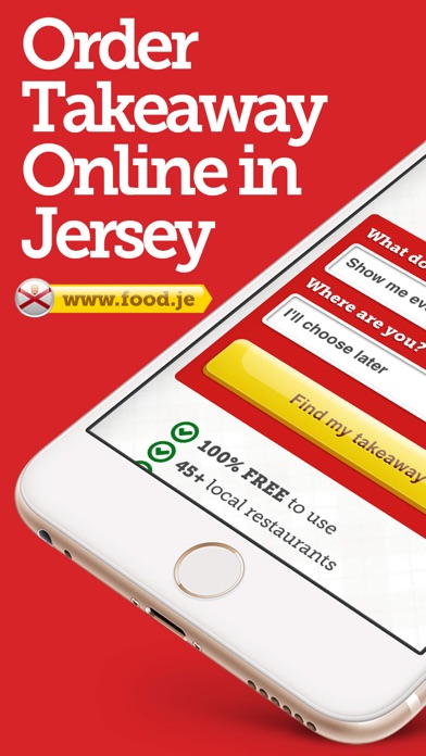 How to cancel & delete Food.je - Takeaway Food Jersey from iphone & ipad 1