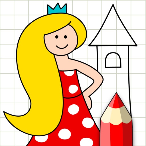 How to Draw Princesses iOS App