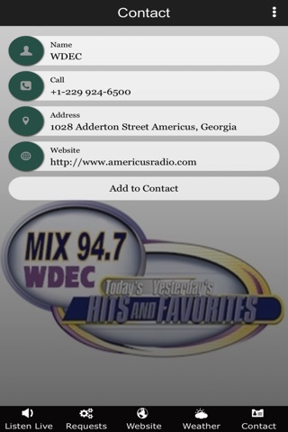 WDEC Radio screenshot 2