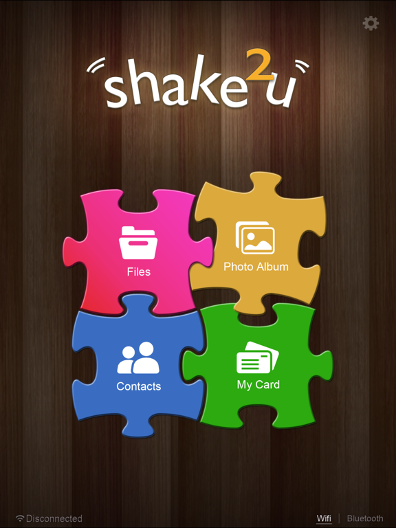 shake2u - a secure way to transfer files via bluetooth and wifi screenshot