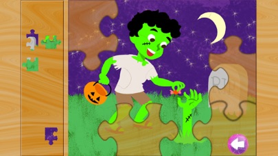 Halloween Kids Puzzles 2: Gold screenshot 3