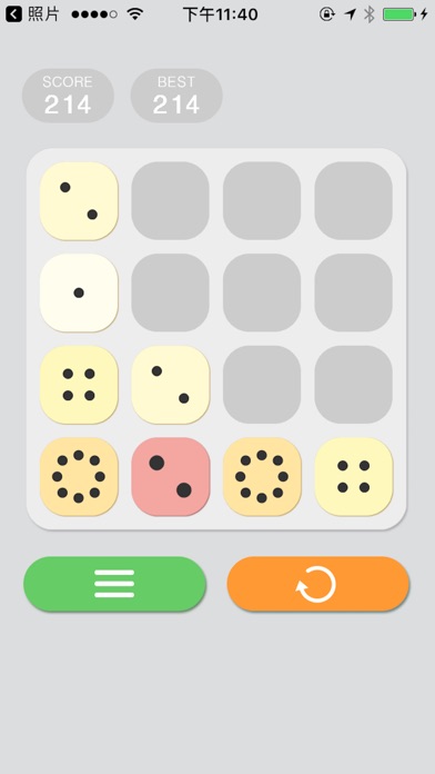 Luck Dice-2048 Game screenshot 2