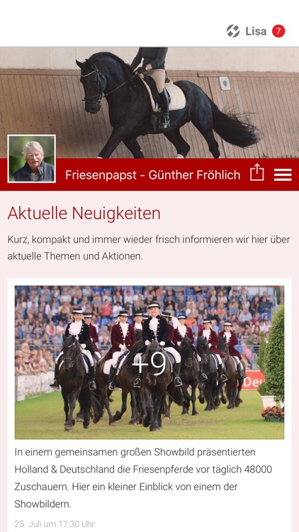 Friesenpapst Günther Fröhlich