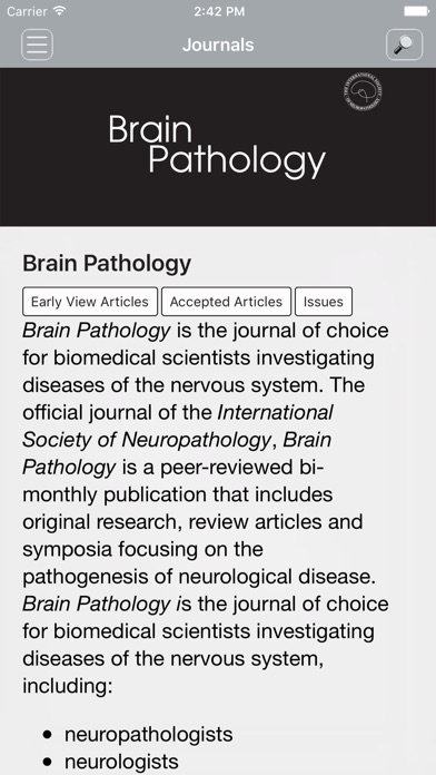 Brain Pathology screenshot 2