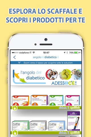 Angolo del Diabetico screenshot 4