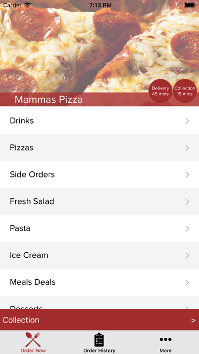 How to cancel & delete Mammas Pizza Thornton Heath from iphone & ipad 2