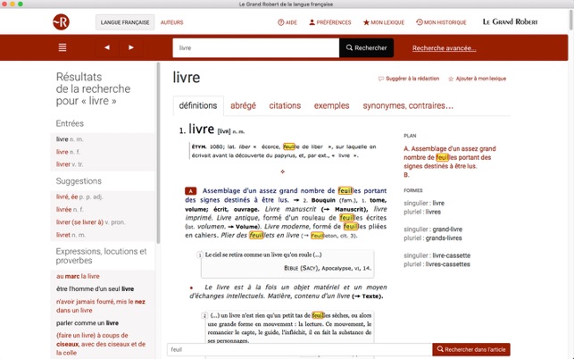 Le Grand Robert v4.1(圖3)-速報App