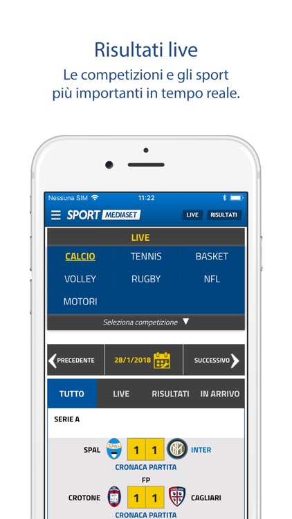 SPORTMEDIASET screenshot-3